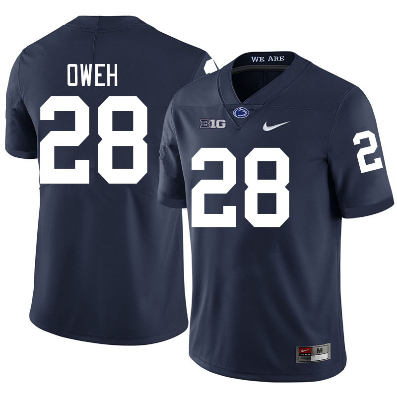 Penn State Nittany Lions #28 Odafe Oweh College Football Jerseys Stitched Sale-Navy